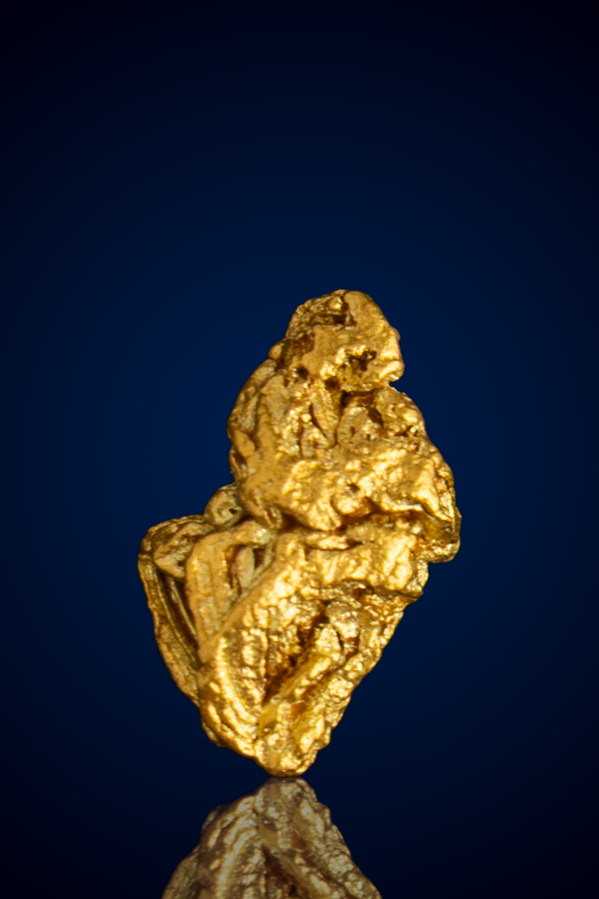 (image for) Dazzling, Faceted Natural Gold Nugget - Georgetown, Australia - 1.68 grams